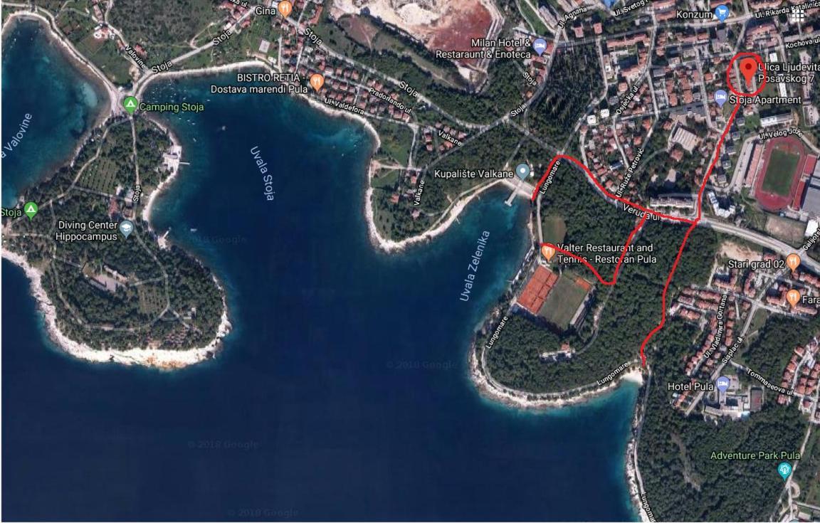Appartement Lair By The Sea - Stoja, Pula Extérieur photo